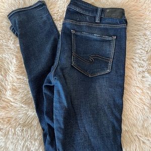 Silver Joga Jeans